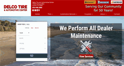 Desktop Screenshot of delcotire.net